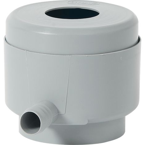 Graf Füllautomat, Fallrohrfilter mit Sieb, für Regenwasser Tonnen, Farbe grau