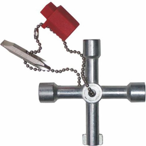 Llave de varias bocas para armarios (1/2)