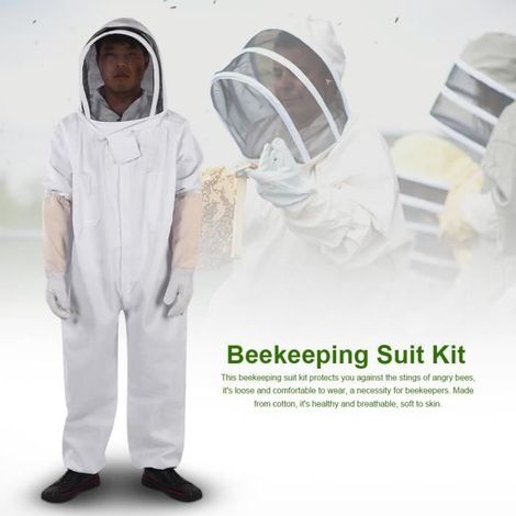 Imkeranzug – SEV – XL – Baumwolle – Inklusive Handschuhe – Effektiver Schutz (1/4)