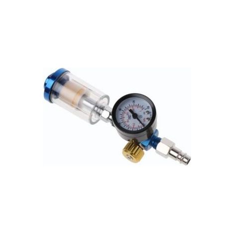 AFR2000 Régulateur de pression d'air Séparateur d'eau Filtre piège Compresseur d'aérographe avec raccords MPA Jauge de pression Combinaison (1/5)
