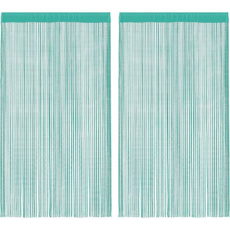 Maison Exclusive - Tende a Filo 2 pz Turchese 100x250 cm