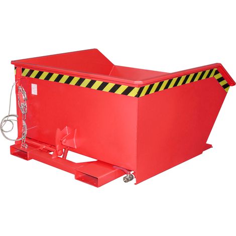 Bauer Spänebehälter SGU 75, lackiert, Feuerrot