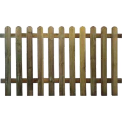 Staccionata steccato bordure recinzione cm 100x180 Tavoletta legno impregnato