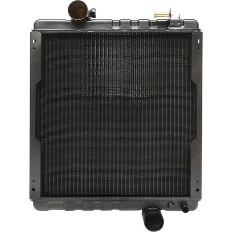 Radiatore raffreddamento acqua a 4 file di celle per John Deere serie 6000, 6005, 6010, 8000 codice OEM AL110865, AL115002, AL115731, AL118774, AL118775, AL78001, 7700042320, 74712038 (1/4)