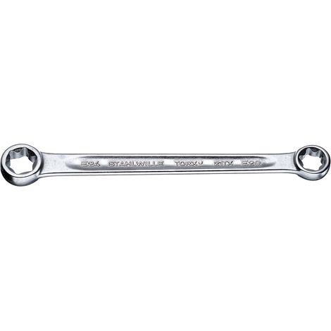 STAHLWILLE 41252024 Llave de dos bocas en estrella Serie 21 TX E 20 x E 24