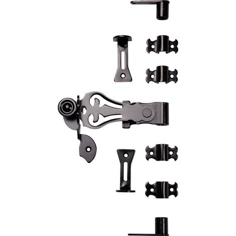 Torbel – Tige pour espagnolette noire standard – Hauteur 200mm – Acier inoxydable pour usage extérieur – Résistance à la corrosion