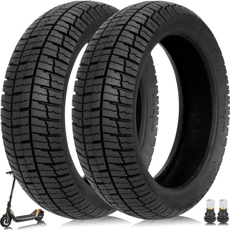 Pneu tubeless 10.5x2.75 pour P65 P100 P100su Scooter électrique 10 pouces Pneu de rechange sans chambre à air Pneu de rechange en caoutchouc antidérapant durable avant et arrière Roues (1/5)