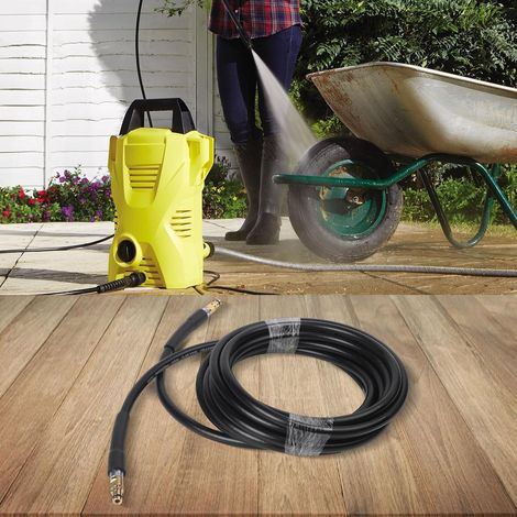 Tuyau haute pression pour Karcher - Connexion rapide et performance fiable pour les tâches lourdes (10 m) (1/5)
