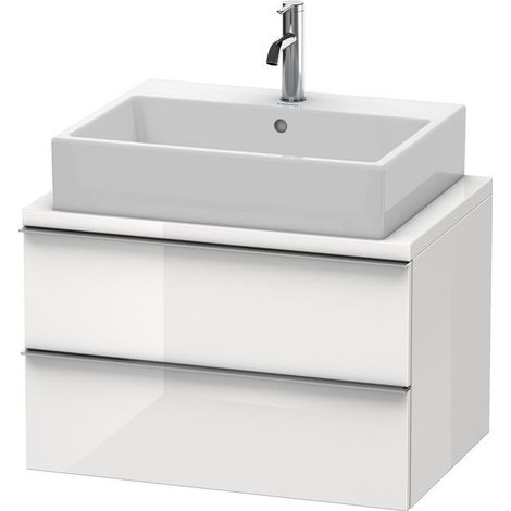 HAPPY D.2 mobile consolle basso 440x700x478mm bianco lucido