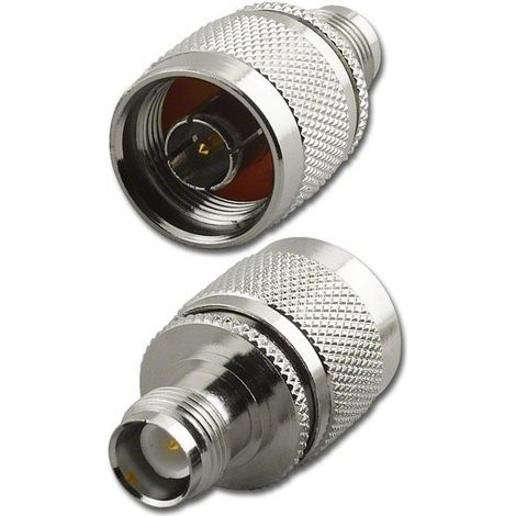 Adaptador de enchufe N / toma TNC-RP