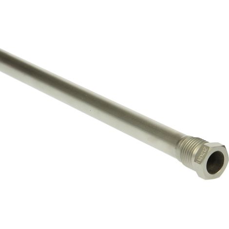 Doigt de gant double 1/2'' inox V4A pour 2 - 3 sondes 600 mm