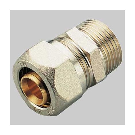 RACCORDO A COMPRESSIONE DIRITTO MASCHIO TIEMME - 14 x 1/2