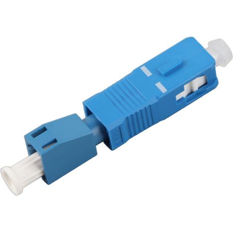 Adaptador de fibra óptica híbrido NIZUUONE SC macho LC hembra, convertidor, equipo de red Ethernet para telecomunicaciones. (1/5)