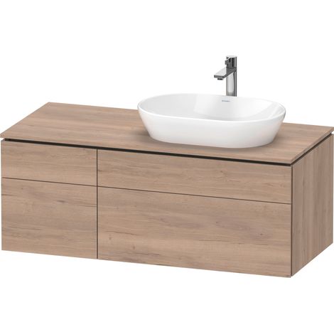 Duravit L-Cube Konsolenwaschtischunterbau wandhängend, inklusive (1/3)