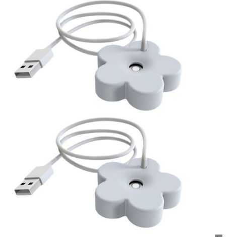 Luftbefeuchter – Chronus – Mini-Tragbarer Luftbefeuchter – USB – Extrem leise – Weiß (1/5)