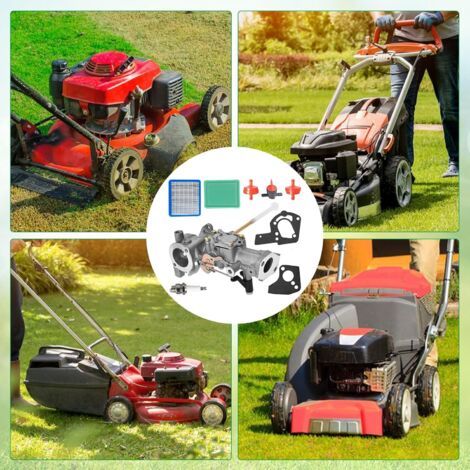 Carburateurs de remplacement pour moteurs Briggs & Stratton 5hp et 5,5hp – kit complet comprenant filtre à air et joints – remplacement rapide et efficace. (1/3)