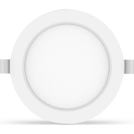 Faretto Led slim da incasso 18W Rotondo Cornice bianca Apertura 100 gradi Bianco freddo 6500K Aigostar (1/3)