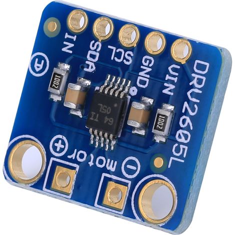 DRV2605L Haptischer Motorcontroller – Hochwertiges Motorsteuerungsmodul mit universellen Pins (1/5)
