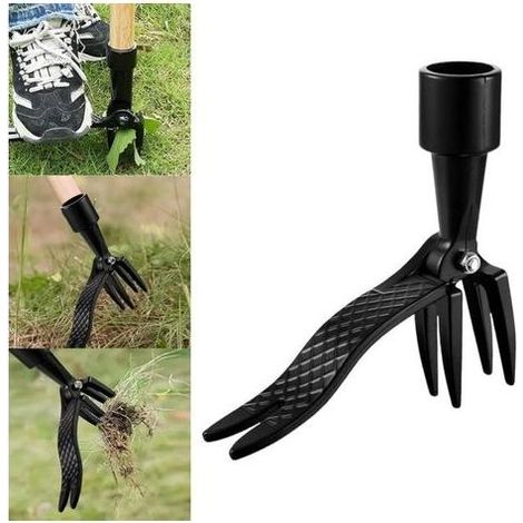Pair CSPARKV 1 PCS Outil de désherbage Amovible, Stand Up Weed Puller Tool, Désherbeur Manuel, Outil de Désherbage, Uutils Jardinage, Désherbeurs Manuels, Rateau Desherbage, Outils de Jardinage pou (1/4)