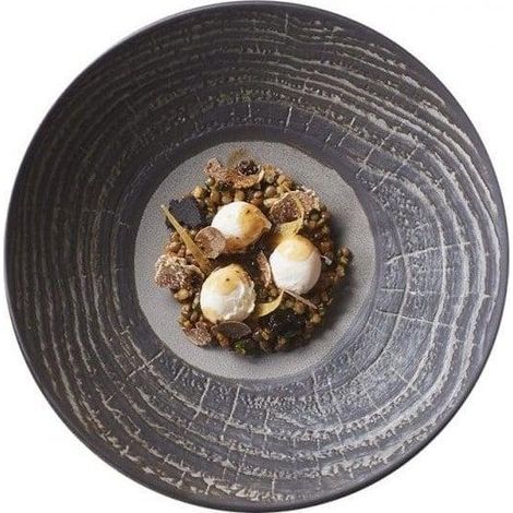 Revol Arborescence Tiefer Teller Grau 24 cm