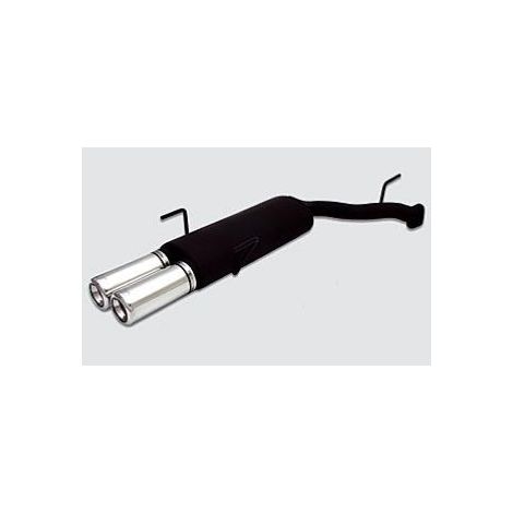 Silencieux Echappement Ulter Opel Vectra B Break 1999-2002 2x80mm-36434557