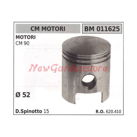 Pistone motore rasaerba tagliaerba CM 90 Ø 52mm CM MOTORI 011625
