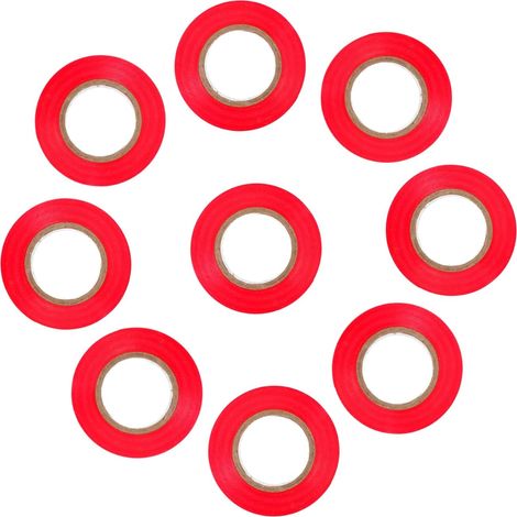 10 rubans isolants électriques en PVC pour câbles et moteurs, haute (1/5)