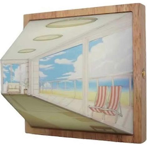 3D-Stereo-Wandleuchte, dekorative Nachttischlampe, 3D-Effekt, Farbwechsel, DIY-Wandleuchte C (1/5)