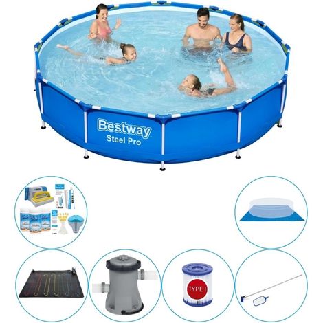 Bestway Bestway Steel Pro Ronde - 366x76 cm - 7-pièces S22101 (1/5)