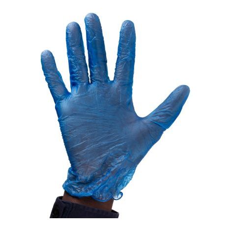 Gants jetables Vinyle RS PRO Poudré, taille M x 100 gants ( Prix pour Boîte de 100 )