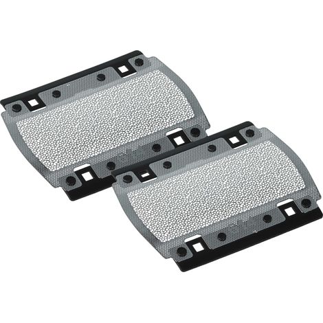 vhbw 2x Scherblatt kompatibel mit Braun Pocket Twist Rasierer Schwarz Silber