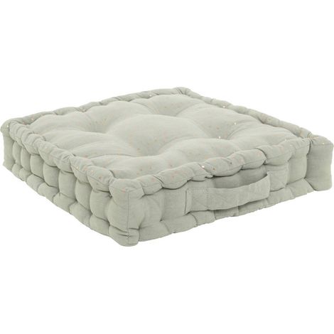Coussin de sol Berlingot Bleu  40 x 40 cm - Atmosphera (1/2)