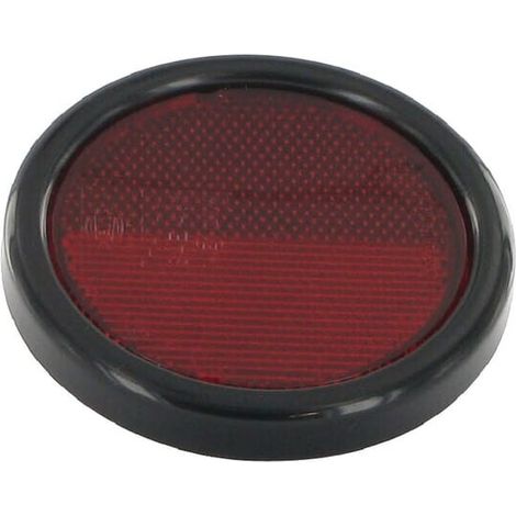 Catadioptre rond rouge diamètre 95mm HELLA 8RA002016121