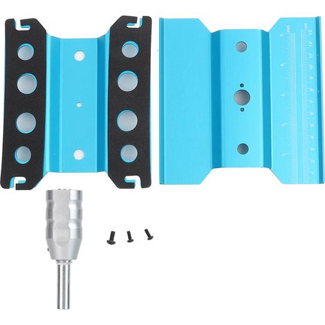 Plateau de Réparation Tournant pour Voiture RC 1/8 1/10, Support de Travail Bleu pour Modélisme (1/5)
