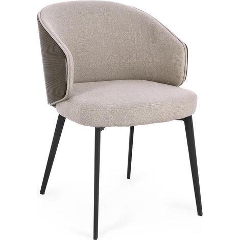 BIZZOTTO Sedia Con Braccioli Kinsley Dark (1/5)