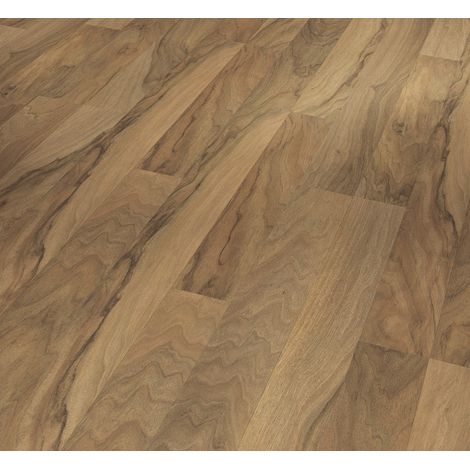 Parquet Stratifié Noyer Clair 128.5x19.4 cm (1/2)