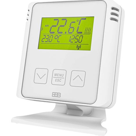 Thermostat d'ambiance EOB 6730, numérique, BT730, blanc