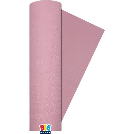 Big Party Tovaglia Carta Damascata 1,20 x 5 mt Rosa