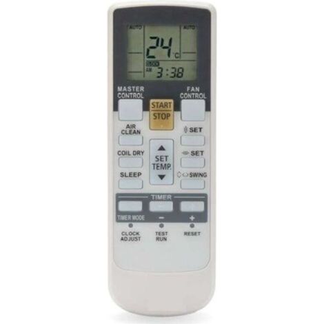 Télécommande compatible avec les climatiseurs Fujitsu et génériques, conception originale, fonctions avancées, jusqu'à 4 vitesses de ventilation, prête à l'emploi en quelques secondes (1/5)