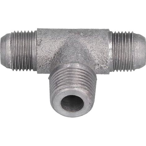 Connecter Le Raccord De Tube Raccord en T, Raccord en T De Tuyau De Compression en T Droit Raccord en T à 3 Voies en Forme De Raccord D'union(65 Straight Tee) (1/5)