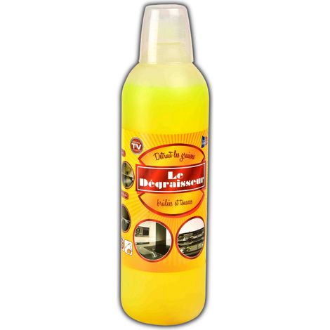 Reinigen und entfetten - LE DÉGRAISSEUR - Multi surface - Gelb - Erwachsene - Für Küche/Badezimmer/Fußböden/Felgen - Inhalt 1L (1/4)