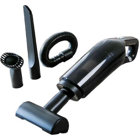 Aspirateur portatif sans fil pour poils d'animaux, idéal pour le nettoyage des tapis de voiture et des bureaux. (1/4)