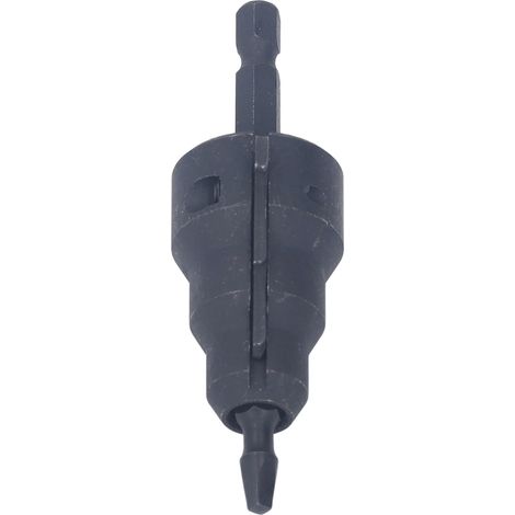 Alésoir pour conduits électriques, queue de 6,35 mm (1/4 pouce), en acier à haute teneur en carbone, pour mandrins de perceuse et outils électriques. (1/5)
