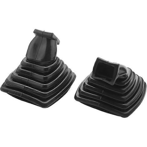 1 Set L+R 3-Tasten-Joystick-Zahnradgriff für Bagger mit Staubschutzkappe