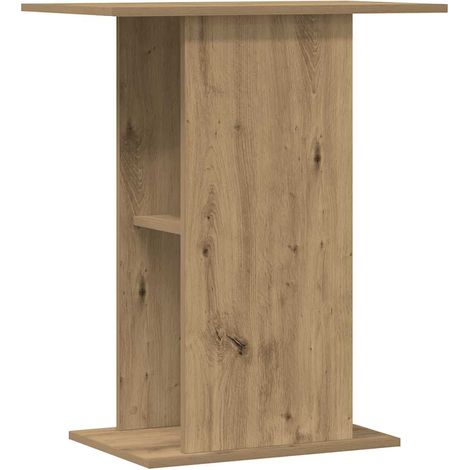 Support d'aquarium Chêne artisanal 36 x 60,5 x 72,5 cm Bois d'ingénierie