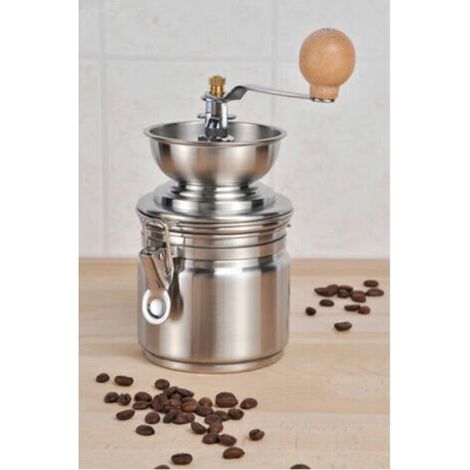 Moulin à café avec broyeur en céramique, acier inoxydable
