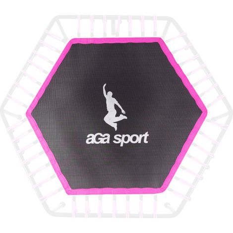 Aga Sprungmatte, Sprungtuch für Fitness-Trampolin 130 cm Rosa (1/2)