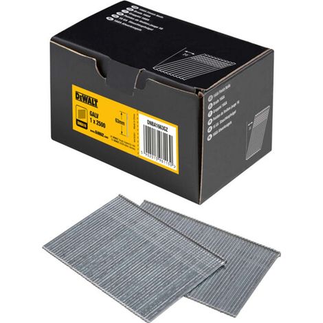 CHIODI DEWALT 20° 1,6x63mm ZINCATI