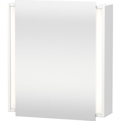 Armoire miroir Duravit KETHO 180x650x750mm ouverture gauche blanc mat