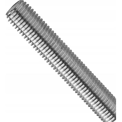 Tige filetée M8 - 1000 mm - Acier galvanisé - Résistant et durable - Montage facile (1/5)